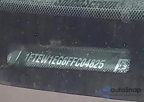 2015 Ford F-150 Platinum из США, поврежденный, VIN 1FTEW1EG6FFC04825